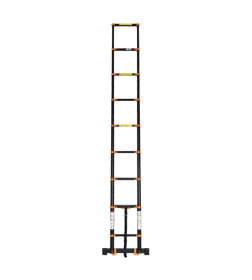 Лестница телескопическая 1-секц. алюм. 510см, 13 ступ. 13,5кг BLACK LINE STARTUL 