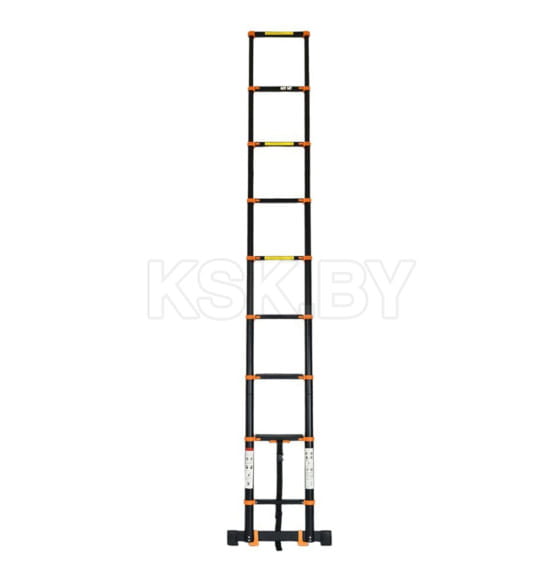 Лестница телескопическая 1-секц. алюм. 510см, 13 ступ. 13,5кг BLACK LINE STARTUL  (ST9931-051) 