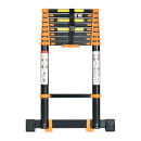 Лестница телескопическая 1-секц. алюм. 510см, 13 ступ. 13,5кг BLACK LINE STARTUL  (ST9931-051) 
