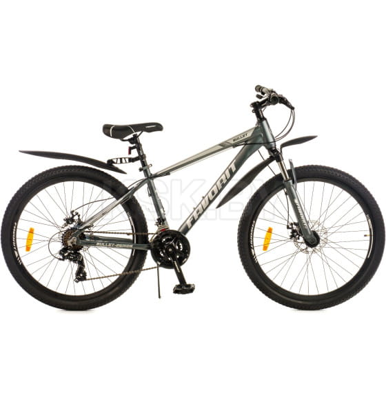 Двухколесный велосипед FAVORIT BULLET-26MDA, BUL26MD15BK-AL (BUL26MD15BK-AL) 