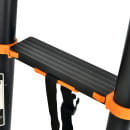Лестница телескопическая 2-х секц. алюм. 410/820см, 2х10ступ. 28,8кг BLACK LINE STARTUL (ST9932-082) 