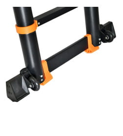 Лестница телескопическая 2-х секц. алюм. 330/660см, 2х8 ступ. 22,8кг BLACK LINE STARTUL