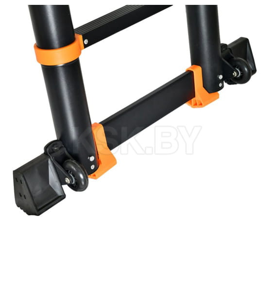 Лестница телескопическая 2-х секц. алюм. 410/820см, 2х10ступ. 28,8кг BLACK LINE STARTUL (ST9932-082) 