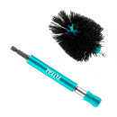 Щетка-насадка для дрели с держателем 150 мм TOTAL TACH0301 (TACH0301) 