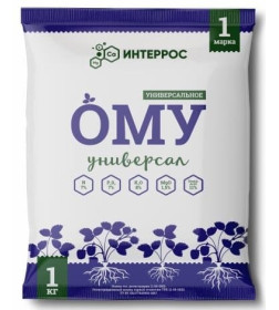 Удобрение ОМУ "Универсал", пак. 1 кг