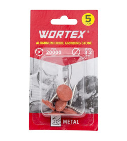 Камень шлифовальный из оксида алюминия 20 мм WORTEX ETCA3220018
