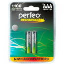 Аккумулятор AAA (R03, LR03, FR03, MN2400, MX2400) 1100mAh 1,2V Perfeo (PF AAA1100-2BL PL) 