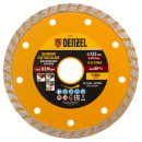 Диск алмазный отрезной 125х22,2 мм Турбо, сухое резание Denzel 73108 (73108) 