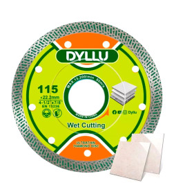 Диск алмазный 115x1,0x22,2 мм DYLLU DTDC4K02