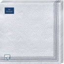 Салфетки декоративные 33 х 33 см, 3 слоя, (20 шт) "Барокко. Рамка Серебрянная" Art Bouquet (57035) 