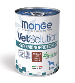 Ветеринарная диета Monge VetSolution Dog Hypo Monoprotein LAMB Гипо монопротеин с ягнёнком для собак для снижения реакции пищевой 