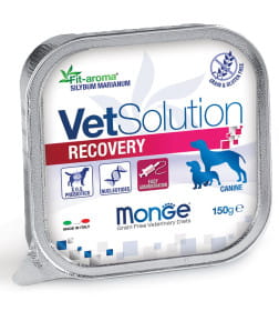 Ветеринарная диета Monge VetSolution Dog Recovery Рекавери для собак при восстановлении питания в период выздоровления, ламистер 1