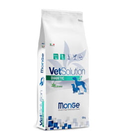 Ветеринарная диета Monge VetSolution Dog Diabetic Диабетик для собак при сахарном диабете 12кг