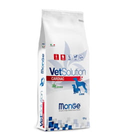 Ветеринарная диета Monge VetSolution Dog Cardiac Кардик для собак при заболеваниях сердца 12кг