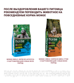 Ветеринарная диета Monge VetSolution Dog Hepatic Гепатик для собак при заболеваниях печени 12кг
