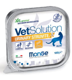 Ветеринарная диета Monge VetSolution Cat Urinary Struvite Уринари Струвит для кошек при заболеваниях мочеполовой системы и струвит