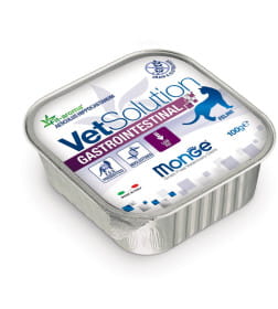Ветеринарная диета Monge VetSolution Cat Gastrointestinal гастро интестинал для кошек при заболеваниях ЖКТ, ламистер 100 г