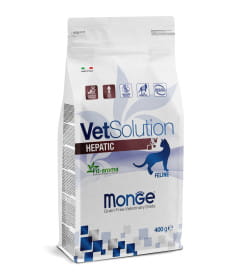 Ветеринарная диета Monge VetSolution Cat Hepatic Гепатик для кошек при заболеваниях печени 400гр