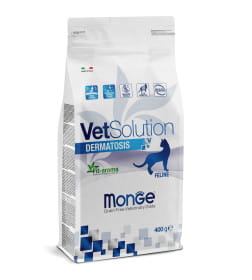 Ветеринарная диета Monge VetSolution Cat Dermatosis Дерматозис для кошек при заболеваниях кожи 400кг