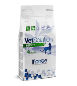 Ветеринарная диета Monge VetSolution Cat Obesity Обесити для кошек при избыточном весе 1,5кг