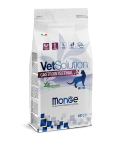 Ветеринарная диета Monge VetSolution Cat Gastrointestinal гастро интестинал для кошек при заболеваниях ЖКТ 400гр