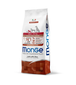 Сухой корм Monge Dog Speciality Line Monoprotein Mini корм для щенков мелких пород, из ягненка с рисом 7,5кг