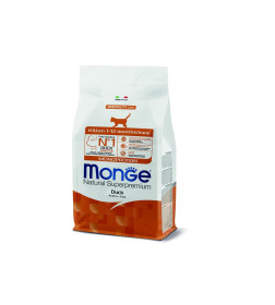 Сухой корм Monge Cat Speciality Line Monoprotein для котят и беременных кошек, из утки 1,5кг