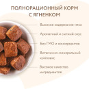 Влажный корм Мнямс Кусочки в соусе с ягненком для собак всех пород «КРАСИВАЯ ШЕРСТЬ» 400 г (704994) 