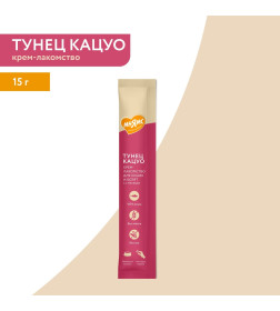 Крем-лакомство Мнямс для кошек с тунцом Кацуо 15 г