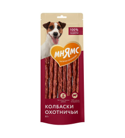 Лакомство Мнямс для собак Колбаски охотничьи 80г