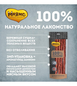 Лакомство Мнямс для собак Колбаски охотничьи 80г