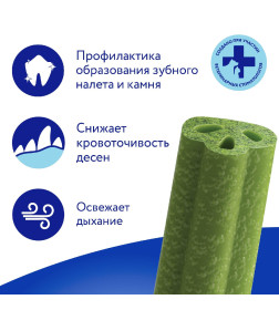 Лакомство Мнямс DENTAL для собак "Зубные спонжи" с эвкалиптом 25г