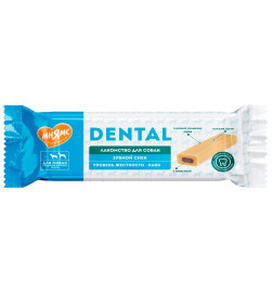 Лакомство Мнямс DENTAL для собак "Зубной снек" с говядиной 95г