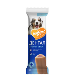 Лакомство Мнямс DENTAL для собак "Зубной снек" с лососем 85г