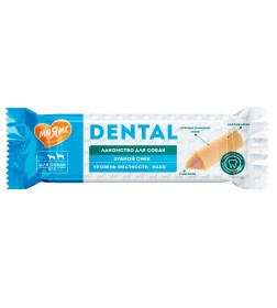 Лакомство Мнямс DENTAL для собак "Зубной снек" с лососем 85г