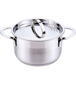 Кастрюля из нержавеющей стали 18 см, 2,0 л, Mr-3511-18, Maestro