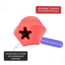 Игрушка Mr.Kranch для собак Твистер 8*8 см розовая с ароматом бекона (MKR541864) 