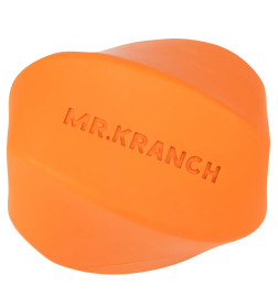 Игрушка Mr.Kranch для собак Твистер 8*8 см оранжевая с ароматом курицы