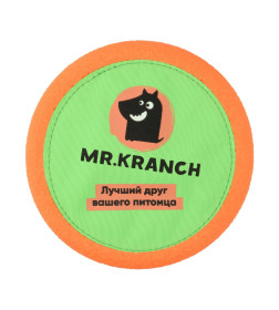 Игрушка Mr.Kranch для собак 24 см Тарелка фрисби UFO зеленая