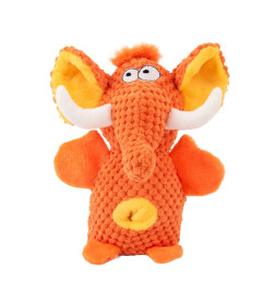 Игрушка Mr.Kranch для собак Слон 21*15 см оранжевая