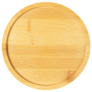 Миска Mr.Kranch Bamboo керамическая розовая на бамбуковой подставке 250 мл (MKR543738) 