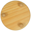Миска Mr.Kranch Bamboo керамическая желтая на бамбуковой подставке 850 мл (MKR543684) 
