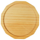 Миска Mr.Kranch Bamboo керамическая белая на бамбуковой подставке 860 мл (MKR542939) 