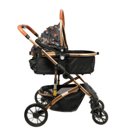 Коляска прогулочная Mr.Kranch большая, разноцветная