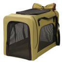 Коляска прогулочная Mr.Kranch для собак и кошек двойная, оливковая (MKR542748) 