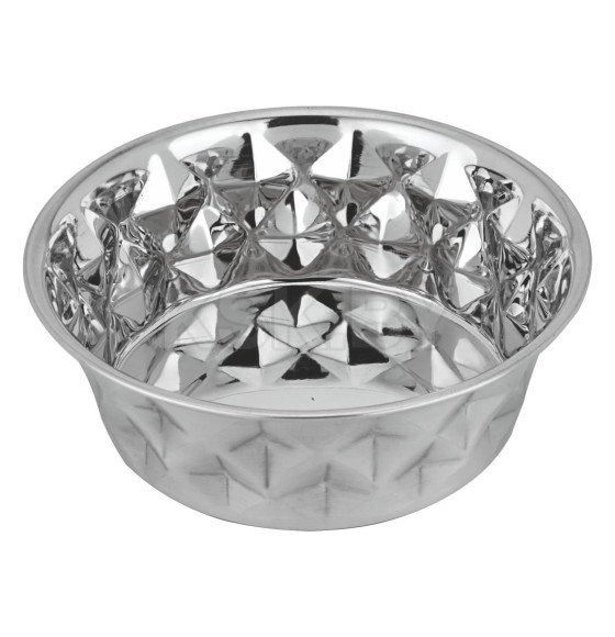 Миска Mr.Kranch из нержавеющей стали Daimond 1,2 л, нескользящее основание (MKR011593) 