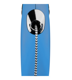 Поводок-рулетка Flexi New Classic M (до 20 кг) 8 м трос синяя