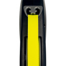 Поводок-рулетка Flexi Giant Neon L (до 50 кг) лента 8 м, светоотражающая, желтый неон (15568) 