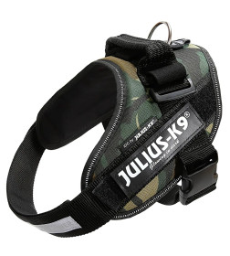 Шлейка для собак JULIUS-K9  IDC®-Powerharness 1 (63-85см/ 23-30кг), камуфляж