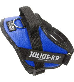 Шлейка для собак JULIUS-K9  IDC®-Powerharness Mini (49-67см/ 7-15кг), синий